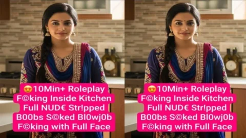 Beautiful Fitness Influencer Roleplay Fucking Inside Kitchen Phone Rings Gets
