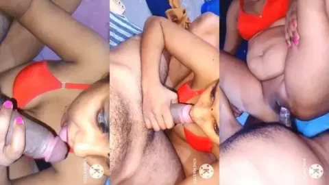 Desi Bhabhi Blowjob POV and Hard Pussy Fucking Sex Tape Video MMS