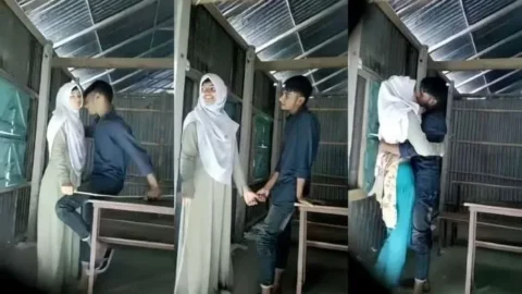 Hijabi GF MMS Kissing And Getting Her Pussy Rubbed Outdoors Video MMS