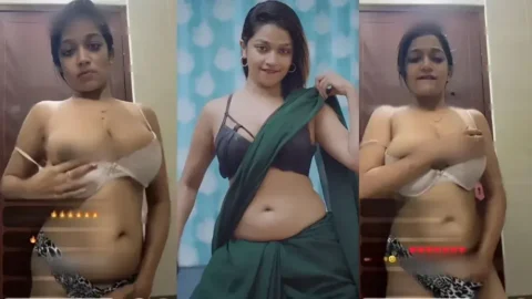 Tamil actress Lavanya Manickam MMS shows huge boobs with hard pink nipples live Video MMS