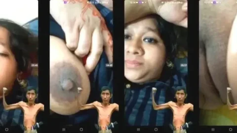 Cheating Desi Bhabhi Plays With Her Giant Boobs And Fucks Her Hairy Pussy Video MMS