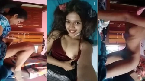 Kerala Slim Girl Fucked Boyfriend At Home