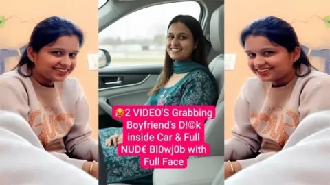 Horny Desi GF Grabbing Boyfriend Dick - inside Car & Giving Blowjob Fucking Video