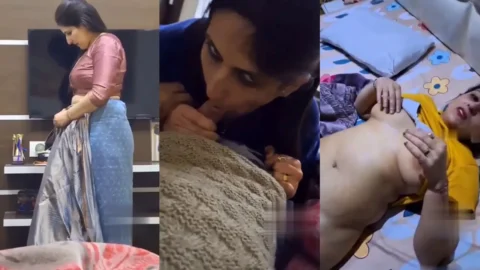 Desi step mom ki hairy chut wali taboo MMS collection