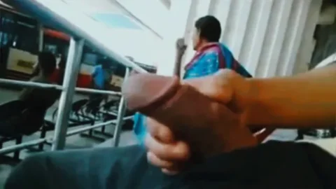 Daring Guy Flash Dick - Infront Of Bass Station Nude