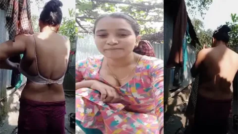 Hot Figure Sexy Village Bhabhi - Bathing Viral Porn Video