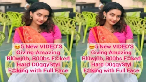 Famous Insta Reel Queen Giving Amazing Blowjob Boobs Fucked Hard