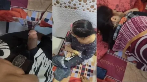 Tamil Mom Cleavage Secretly Captured