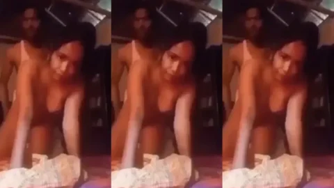 Village Bhabhi Gets Her Wet Pussy Fucked Rough Doggystyle By Hubby Video MMS