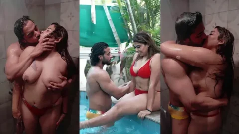 Preeti Puneet Nude Pool Striptease and Hard Shower Fucking MMS Video MMS