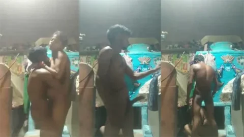 Village Couple Stand Painful Fucking Video