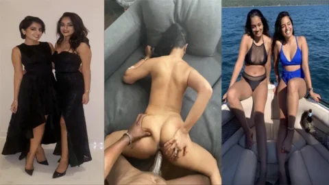 Brown Desi Nri Babe Unseen - Getting Fucked Sucking big dick