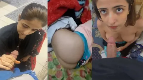 Beautiful Wife Giving Blowjob & Fuck Old+New Clip