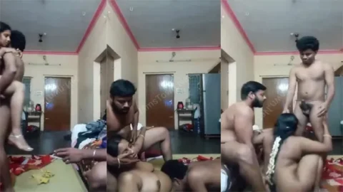 Tamil Cuckold Boudi - Threesome Xxx Mms Video