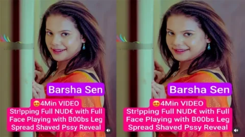 Barsha Sen Famous Model Latest - Stripping Full Nude Mms Video
