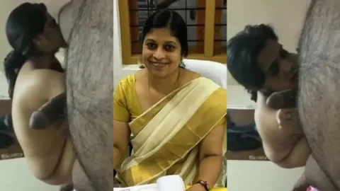 Mallu Teacher MMS Nude Blowjob on Principal s Hard Cock Video MMS