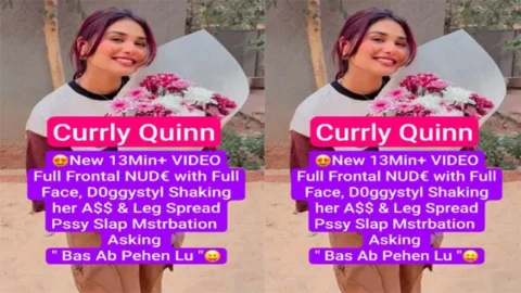 Currly Quinn New Premium Live - Full Nude With Full Face