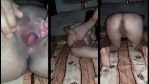 Desi Wife Seduces Husband in Hotel Room with Nude Act