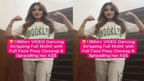 Horny Desi GF Latest Viral Dancing Stripping Full Nude with Full Face