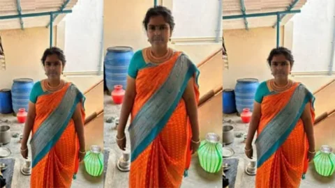 Mature Tamil Wife - Enjoying With Husband