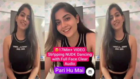 Pari Hu Mai Beautiful Instagram Model - Stripping Nude Premium Live
