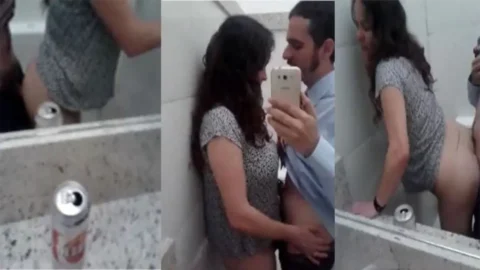 Drinking Office Girl Having Sex In Colleague Office Time The Bathroom