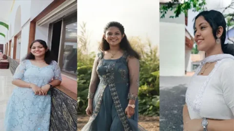 Beautifull Chubby Mallu Girl - Showing Big Busty Boobs