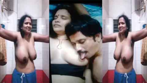 Tamil Meture wife fucking & boobs Suck