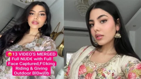 Beautiful Rich Businessman Wife Most Exclusive Viral Stuff Captured Full Nude with Full Face 2