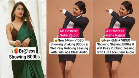 Air Hostess Neha Rajput New 6Min+ Premium Live