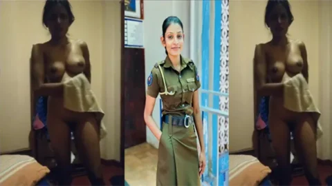BF Records Nude Lankan Cop GF