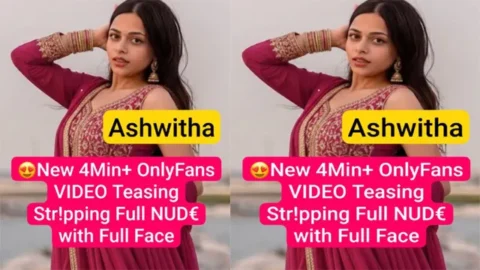 Ashwitha Super Seductive - Teasing Boobs Pressing - Stripping Full Nude Pron Video