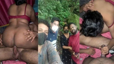 Mallu Cuckold Cpl Threesome Fun