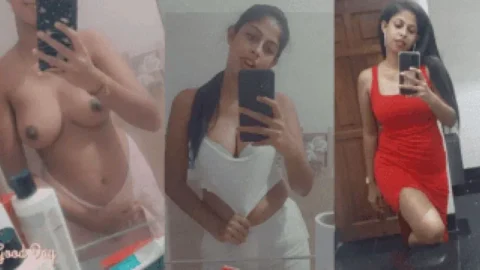 Sexy Lankan Beauty Plays with Boobies and Fingers Until She Squirts Desi Porn MMS