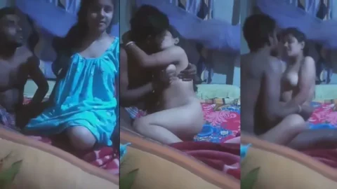 Newly Married Cute Horny Couple Having Romantic Sex Desi Porn MMS