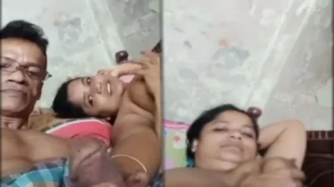 Big Boobs Bhabhi Romance with House owner Desi Porn MMS