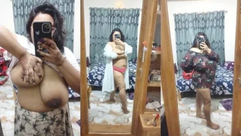 Desi BBW Girlfriend Leaked Video Shows Off Her Massive Boobs and Big Ass Video MMS