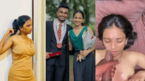 Sri Lankan Slut Gets Cum Shot On Face Brinjal Masturbation Pussy Destroy Desi Porn MMS