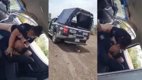 Guy Secretely Cops are fucking in car in an abandoned field Viral Desi Porn MMS