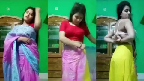 Indian Desi Cute Aunty Sarry Remove Black Hairy Pussy Show Desi Porn MMS