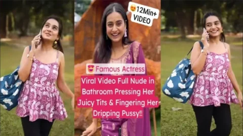 Famous Actress Latest Most Exclusive Viral Full Nude Shower Desi Porn MMS