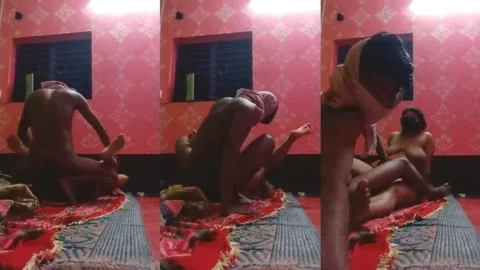 Desi Wife Tits Squeezed and Fucked Hard in Leaked Homemade Sex Video Video MMS