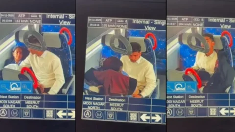 Viral Delhi metro train couple Girl blowjob finger fuck Desi Porn MMS