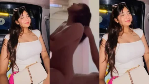 Leaked Desi GF Moaning Loudly During Hard Doggy Style Sex Video MMS