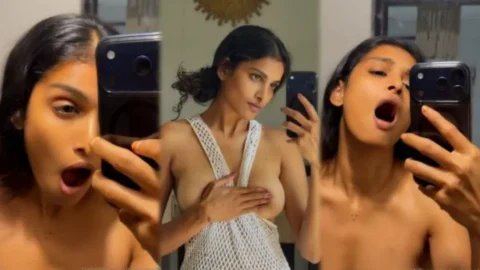 Jikki Nair Fingering Selfie Moaning Desi Porn MMS