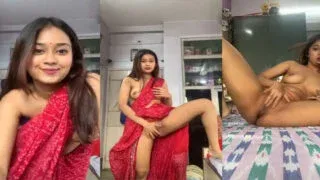 Hot Desi Gaon Ki Ladki Ka Bikini Strip Show MMS Porn