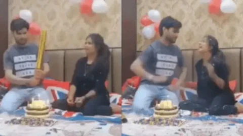 Birthday Fuck Gone Wild GF Screams Mujhe Mar Do Vasu in Orgasm Desi Porn MMS
