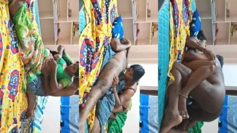 Leaked MMS of Horny Desi Aunty Giving Blowjob and Getting Fucked Hard Video MMS
