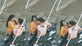 Desi couples steamy outdoor romance in the village MMS Porn