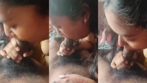 Desi Girlfriend Sucking Dick Like A Pro In Leaked Blowjob MMS Video MMS